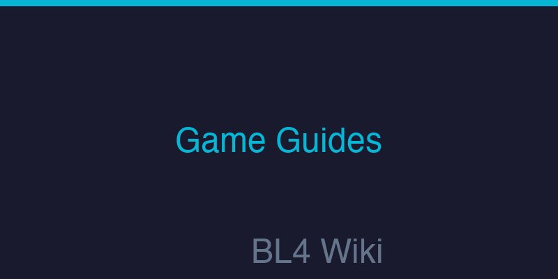 BL4 Guides